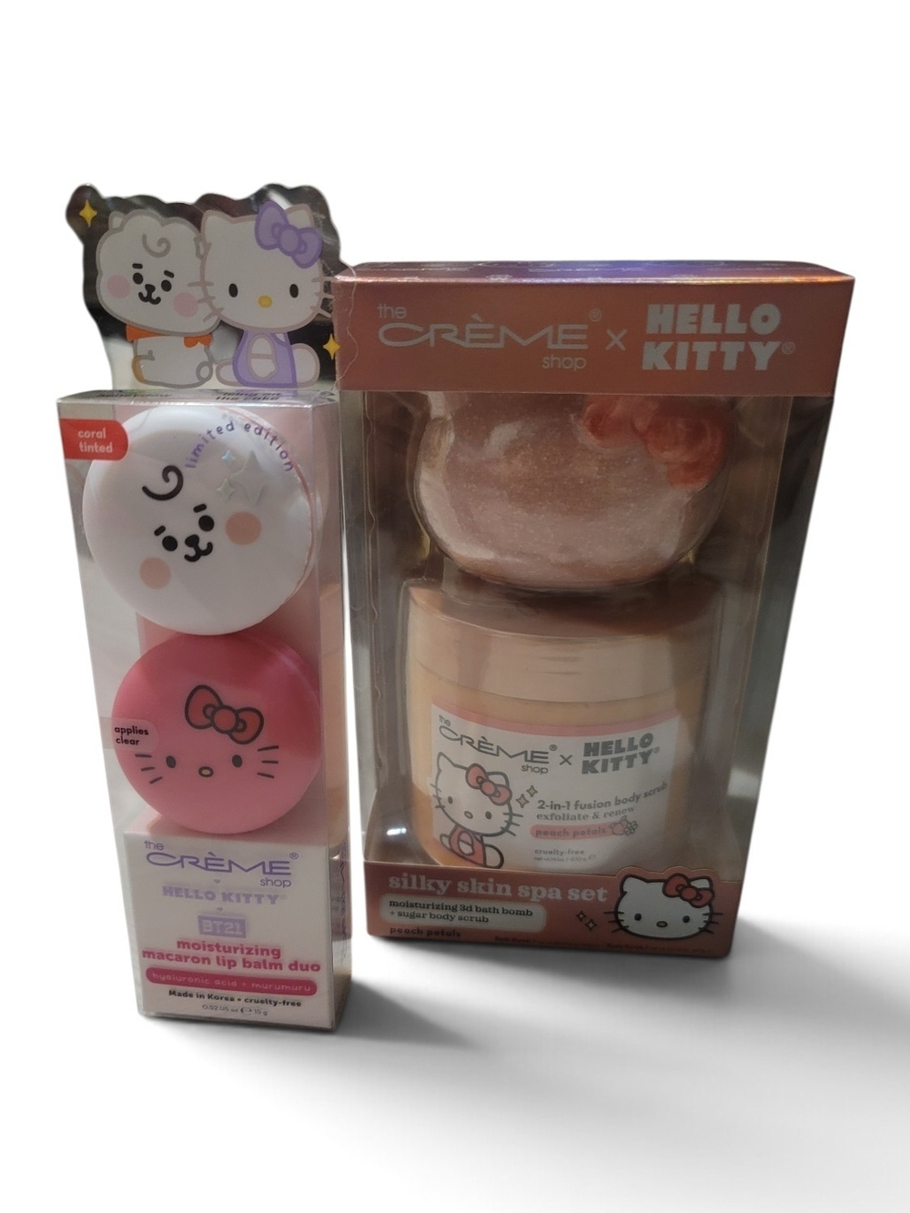 The CRÈME shop x Hello Kitty Lip Balm & Spa Set